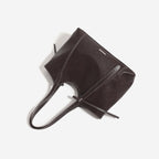 Oversized Soft Tote Bag – Contrast Stitch