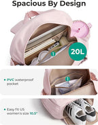 Quilted Tennis Backpack – 20L with Racket Holder & Shoe Compartment