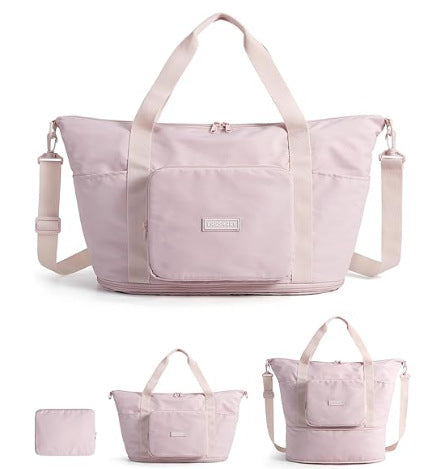 Expandable Foldable Travel Tote – 24L to 37L, Fits 15.6" Laptop