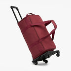 Large Canvas Duffle Bag – With Trolley, Packing Cubes & Shoe Bag